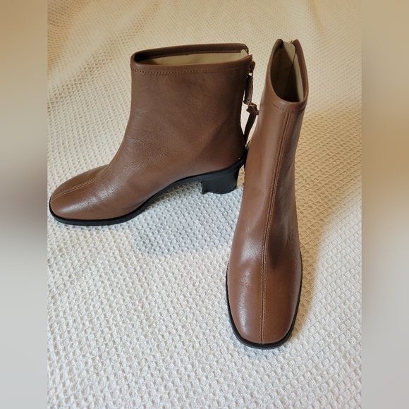 Coach Elegant Brown Ankle Boots - Picture 5 of 15